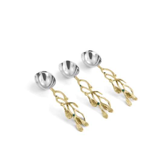 Michael Aram Mistletoe Spoon Set Michael Aram Mistletoe Spoon Set