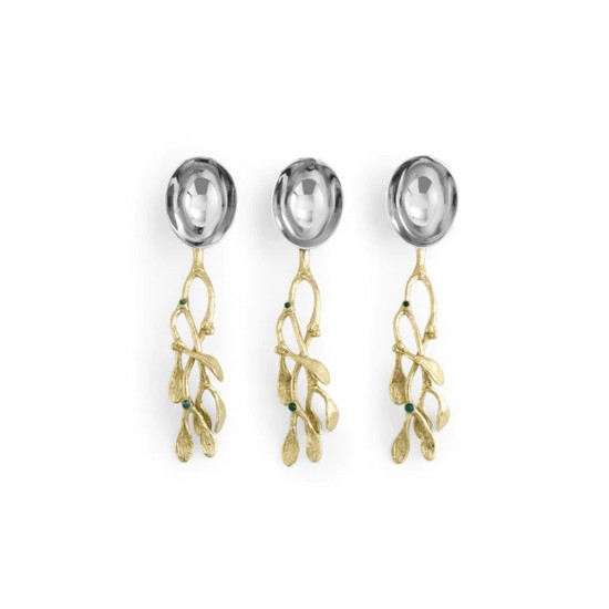 Michael Aram Mistletoe Spoon Set Michael Aram Mistletoe Spoon Set
