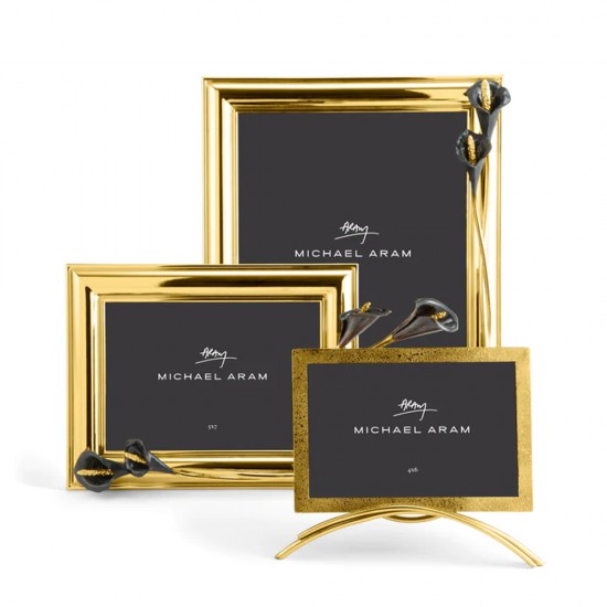 Michael Aram Calla Lily Midnight Frame - 5x7 Michael Aram Calla Lily Midnight Frame - 5x7