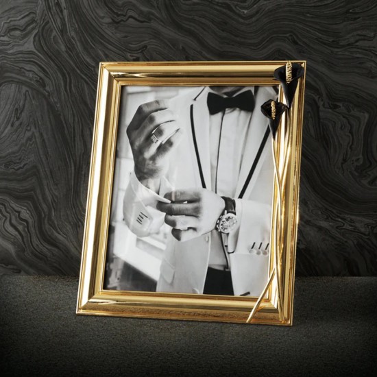 Michael Aram Calla Lily Midnight Frame - 5x7 Michael Aram Calla Lily Midnight Frame - 5x7