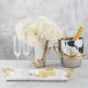 Michael Aram Wisteria Gold Cheese Board w/ Knife Michael Aram Wisteria Gold Cheese Board w/ Knife
