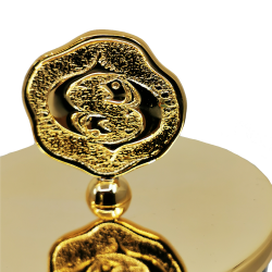 Balık Burcu Kokulu Mum Altın Kaplama