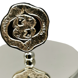 Balık Burcu Kokulu Mum Gümüş Kaplama