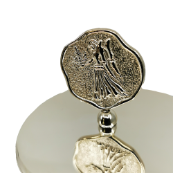 Başak Burcu Kokulu Mum Gümüş Kaplama