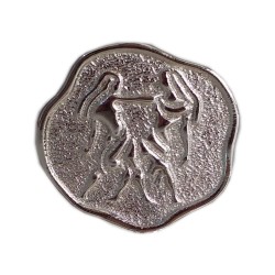 İkizler Burcu Kokulu Mum Gümüş Kaplama