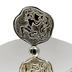 Kova Burcu Kokulu Mum Gümüş Kaplama