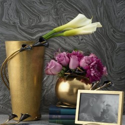 Michael Aram Calla Lily Midnight Large Vase