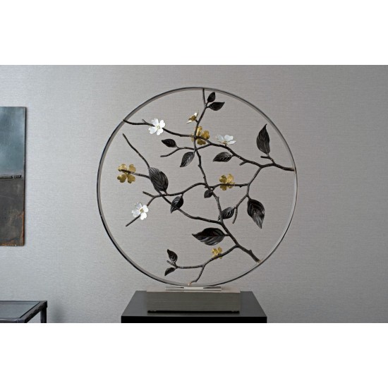 Michael Aram Dogwood Dekoratif Obje 56 cm Gümüş Kaplama