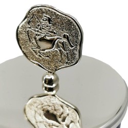 Yay Burcu Kokulu Mum Gümüş Kaplama