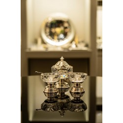 Işıltı Tuzluk Biberlik Seti