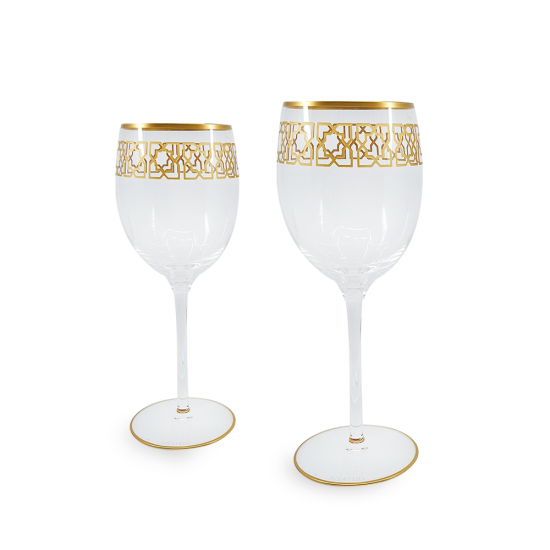Seljuk Star Glass of Set for 2 Medium Size Seljuk Star Glass of Set for 2 Medium Size