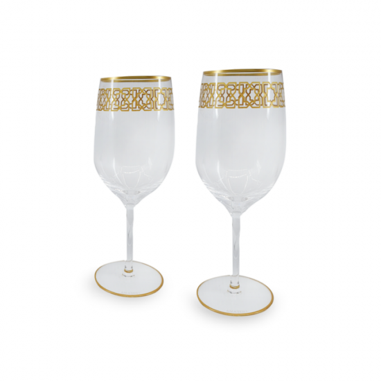 Seljuk Star Glass of Set for 2 Medium Size Seljuk Star Glass of Set for 2 Medium Size