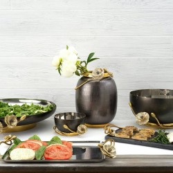 Michael Aram Anemon Peynir Tabağı ile Spatula