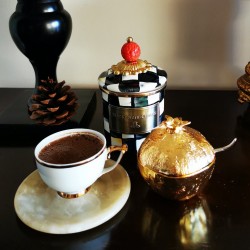 Michael Aram Pomegranate Mini Pot w/ Spoon Michael Aram Pomegranate Mini Pot w/ Spoon