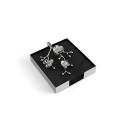 White Orchid Napkin Holder White Orchid Napkin Holder