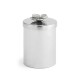 White Orchid Round Container White Orchid Round Container