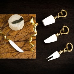 Michael Aram Vine Cheese Knife Set Michael Aram Vine Cheese Knife Set