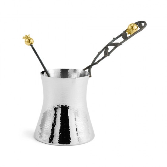 Michael Aram Pomegranate Coffee Pot w/ Spoon