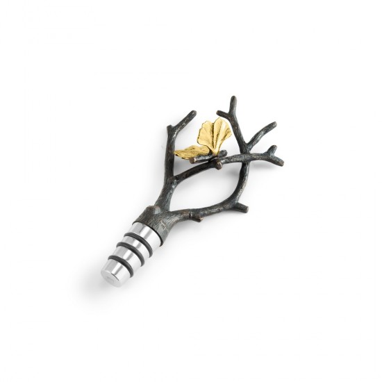 Michael Aram Butterfly Ginkgo Bottle Stopper