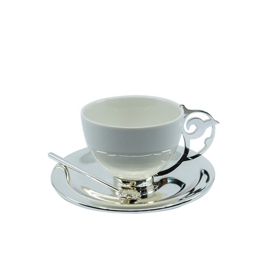 Secret Tea Cup Set Metal Dish Set