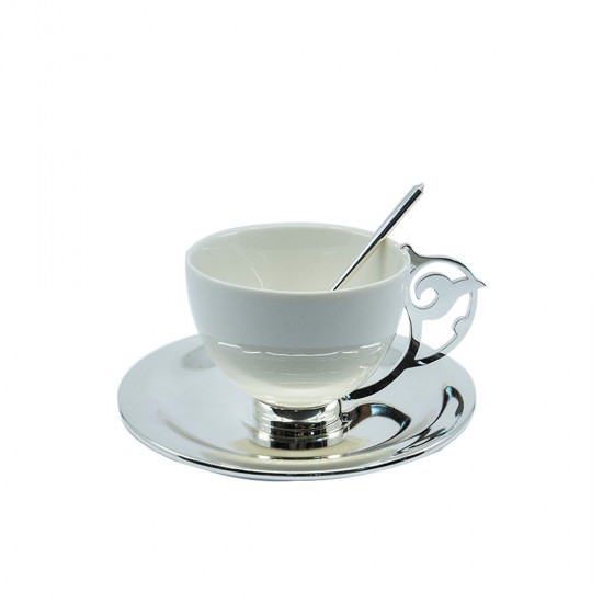 Secret Tea Cup Set Metal Dish Set