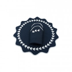 Yaprak Desenli Amerikan Servisi 2'li Yaprak Desenli Amerikan Servisi 2'li