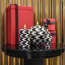 Etnik Desen Silindir Kutu