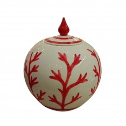 Mercan Desenli Küre Küp